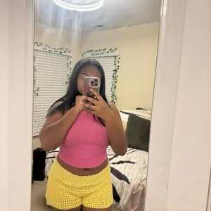 Soft Yellow Handmade Crochet Shorts for Women Comfortable & Stylish Summer Wear