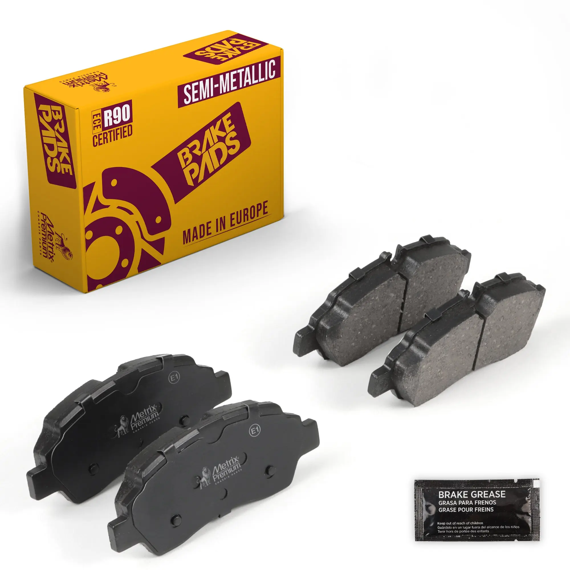 Rear Disc Brake Pad Set 94205MS