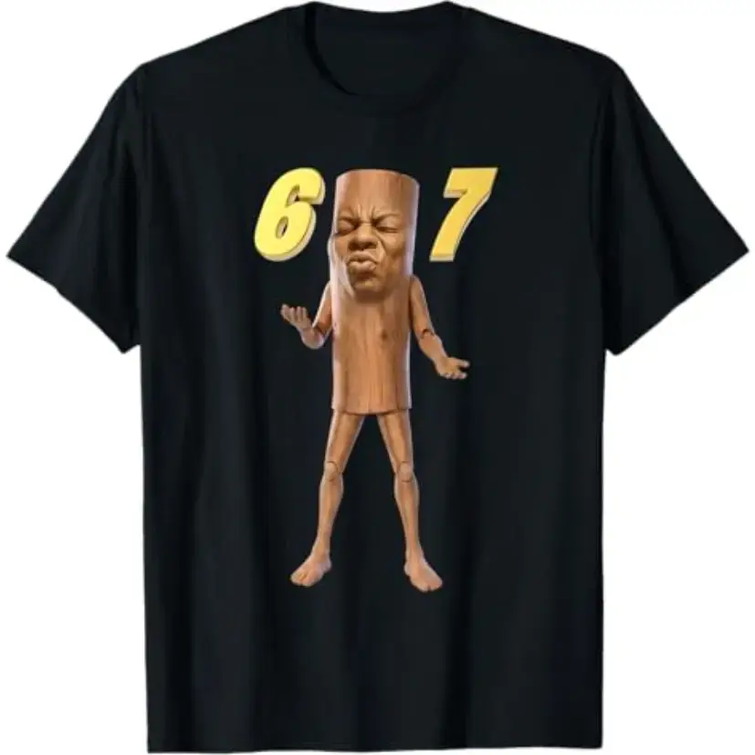 Funny Tung Tung Tung 67 Meme Triple T Speed Face Brainrot T-Shirt