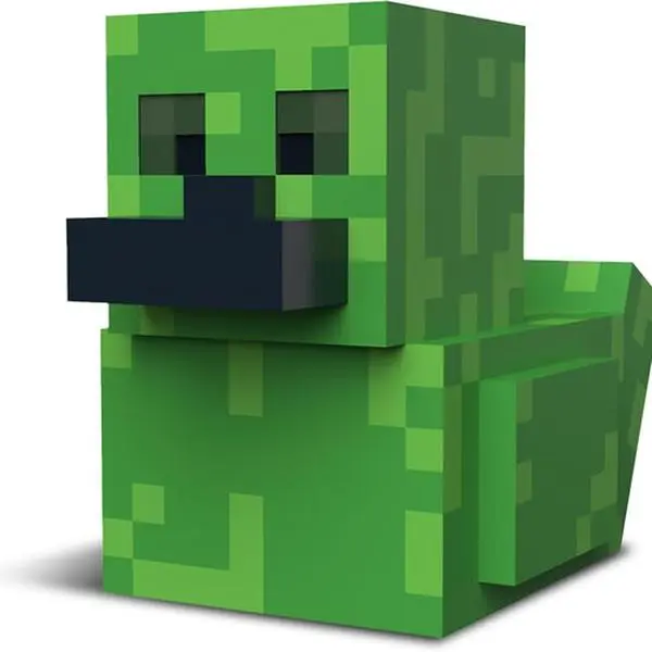 Tubbz - Minecraft Pixelated Creeper #2 PVC Collectible Figurine, High Detail TV/Character Collectibles for Cosplaying (Boxed Edition), Vinyl Figurine