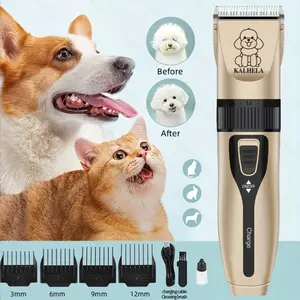 Pet Electric Clipper for Cats and Dogs, Professional Grooming Tool, Precision Blade, Easy Pet Hair Trimming, Beauty Tool, Grooming Accessories