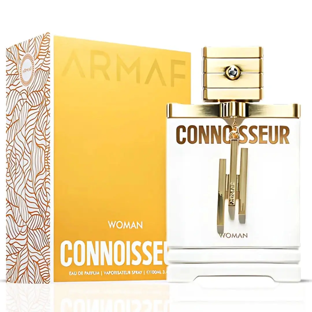 Connoisseur Woman Eau de Parfum Spray 100ml (3.4 oz) by Armaf | Juicy Citrus & Blossoming Florals Wrapped in Vanilla