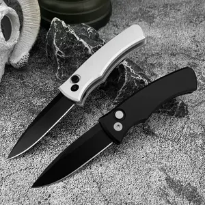 2103 Outdoor Pocket Folding Knife 8Cr13Mov Steel Aluminum Handle Hiking Fishing and Emergency Tool Multi-Functional EDC Tool Knives Gift for Men