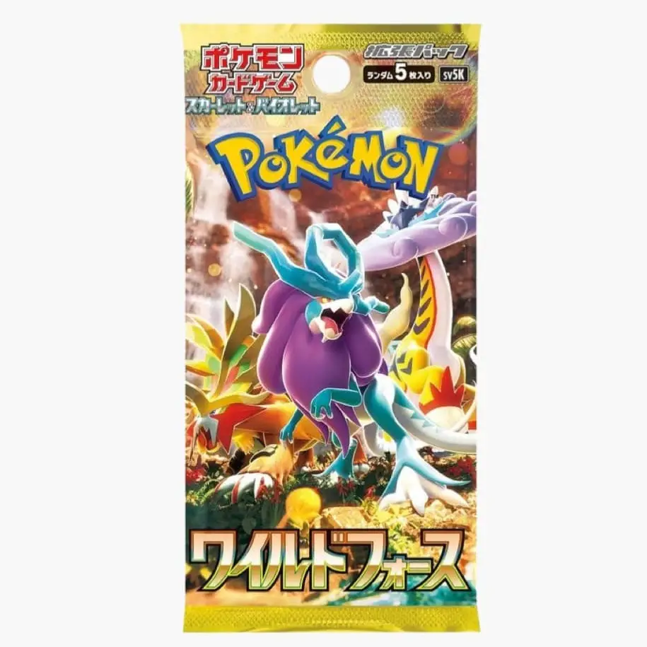 Wild Force Booster Pack Japanese Pokémon Card Game