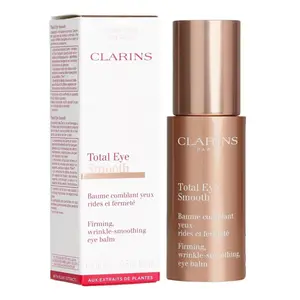 Clarins Total Eye Smooth Firming, Wrinkle-smoothing Eye Balm, 0.5 Ounce
