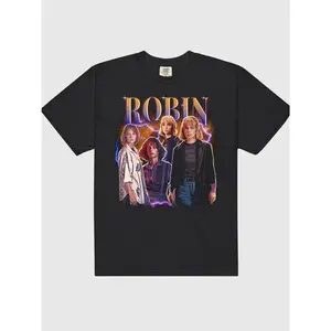 Stranger Things T-Shirt Robin Hearthrob Shirt, Casual Unisex Vintage Retro, Fashion Cotton, Full Colors, Full Sizes, For Men, For Women Y