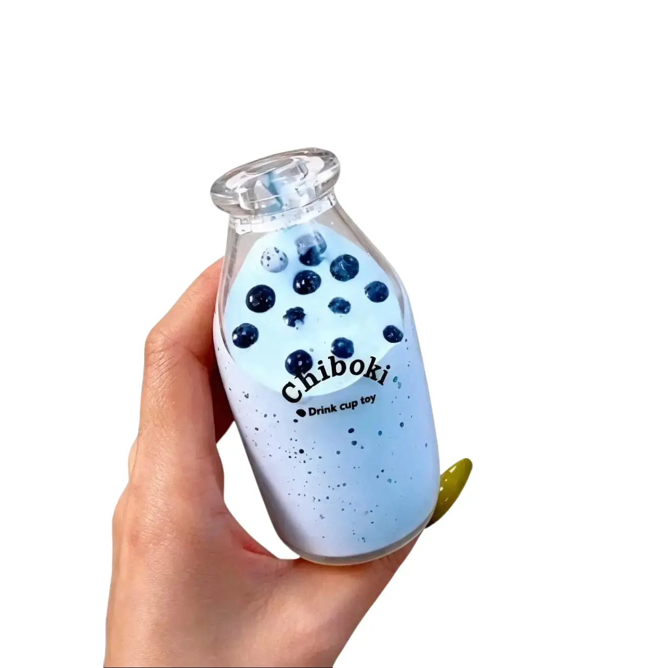 Boba Bottle Stress Ball Squishy Toy Water Bottle Fidget Toys ASMR Sensory Novelty Toys For Kids and Adults Anti Stress Relief anxiety