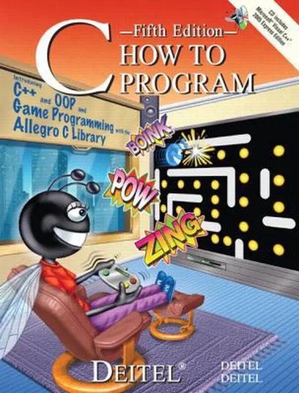 USED Book - C How to Program by P. J. Deitel (Paperback) - english