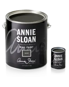 Graphite Annie Sloan Wall Paint Sample Pot