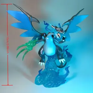 3D printed retro dragon desktop PVC ornament sculpture Anime Statues Anime Figure Action Figure Anime Fans Home Decor Anime Character Christmas Halloween gifts