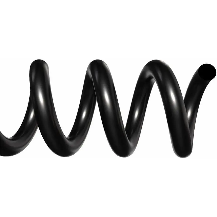 15mm (19/32 in.) Spiral Binding Coils 4:1 Pitch 12 in Length Black 125 Sheets Binding Capacity 100 Pack for Reports Presentations Proposals
