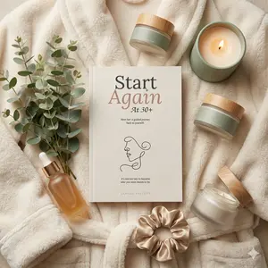 Start Again at 30+: A Guided Journal to Reconnect with Yourself: Daily Prompts, Habit Tracker, Letter-Writing Exercises & Reset Challenge for Healing, ... Transformation – A Self-Care Gift for Women
