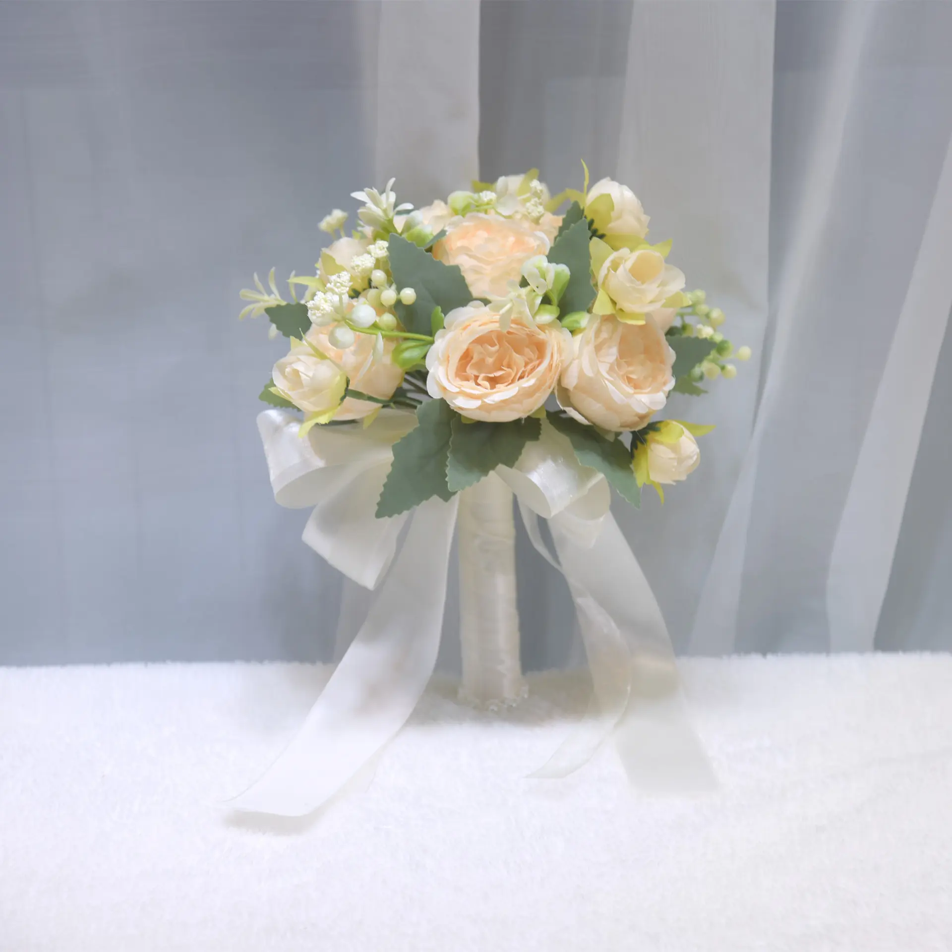 163 Spring Blossoms Small Champagne