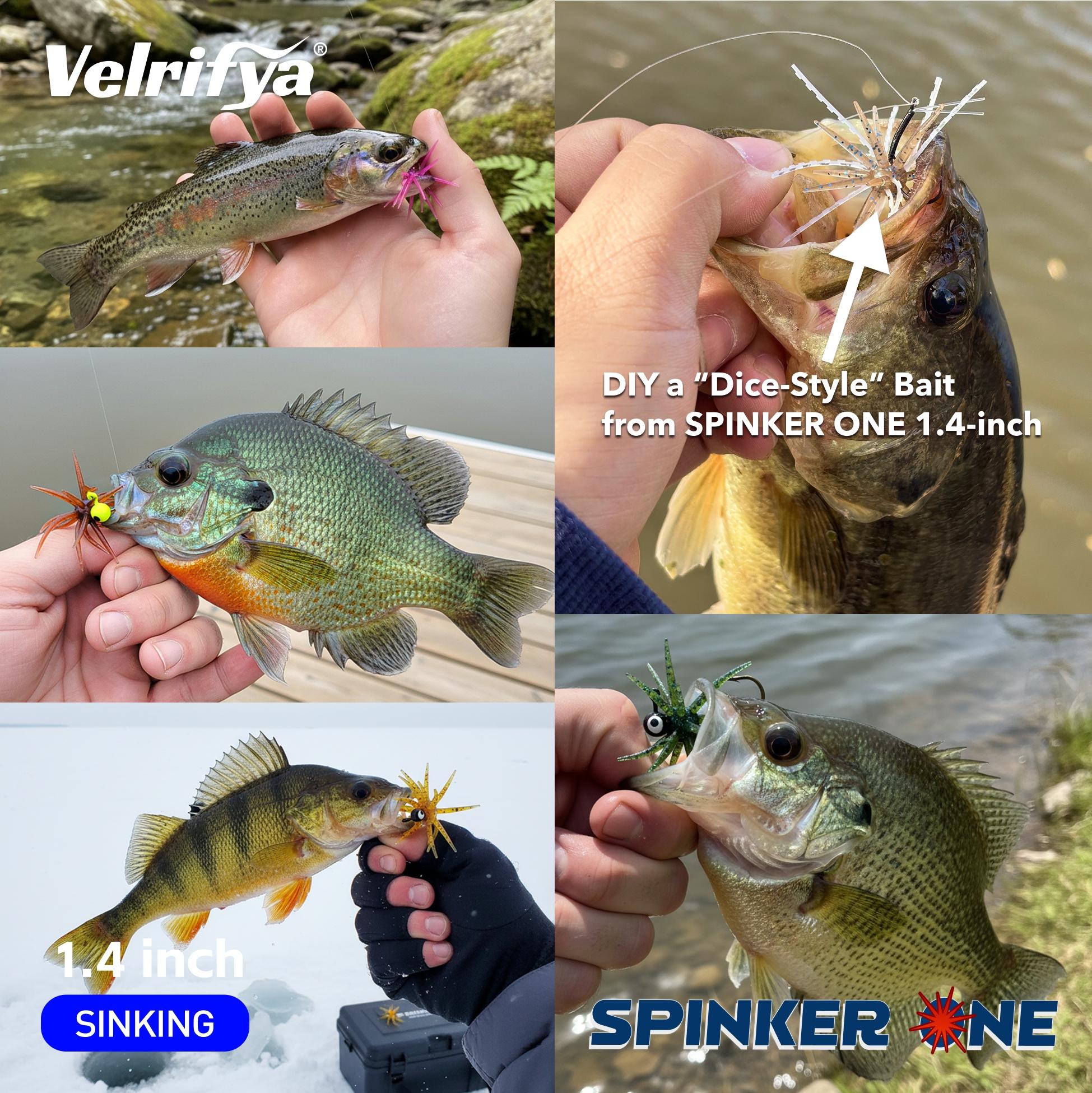 Tentacle Creature Lure, Japanese Style Soft Plastic Baits for Bass Fishing - for Drop Shot, Wacky Rig/Neko Rig and Finesse, Slow Sinking, Soft Bait by Velrifya Tentacle Creature Lure, Japanese Style Soft Plastic Baits for Bass Fishing - for Drop Shot, Wacky Rig/Neko Rig and Finesse, Slow Sinking, Soft Bait by Velrifya