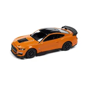 2021 Ford Mustang Shelby GT500 Track Pack – Orange Carbon Diecast 1:64 Scale Model - Auto World AWSP171B