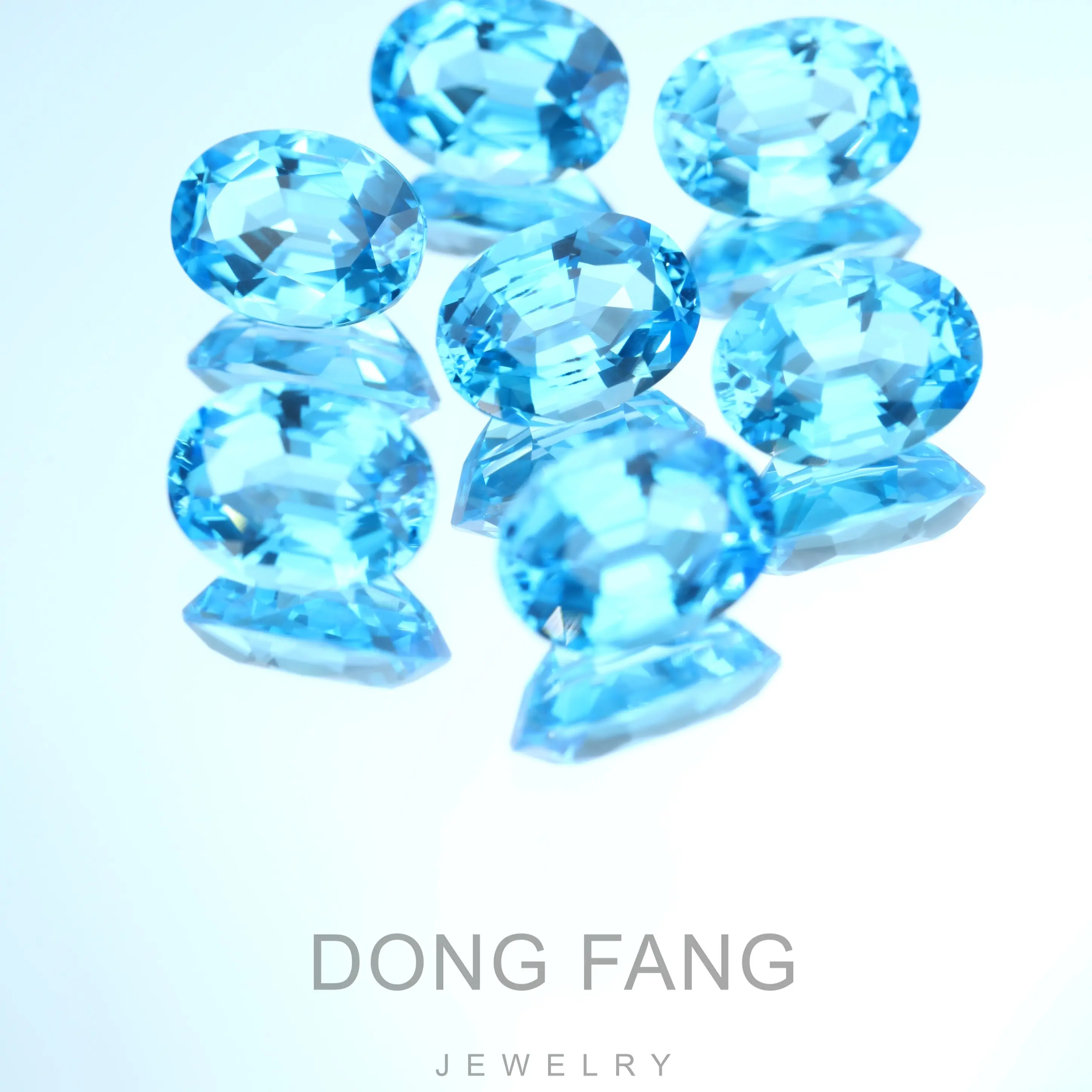 Natural Flawless Topaz Loose Gemstones in Various Carat Sizes