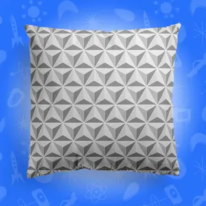Spaceship Throw Pillow