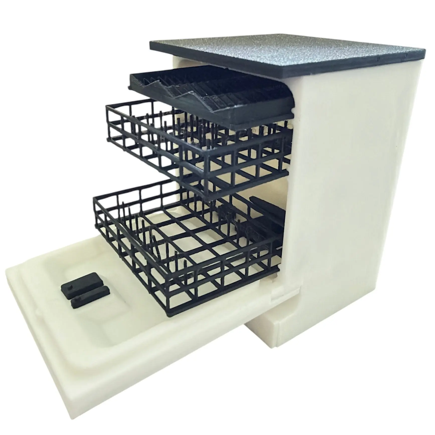 1:12 Dishwasher with functional racks and door 1:12 Dishwasher with functional racks and door