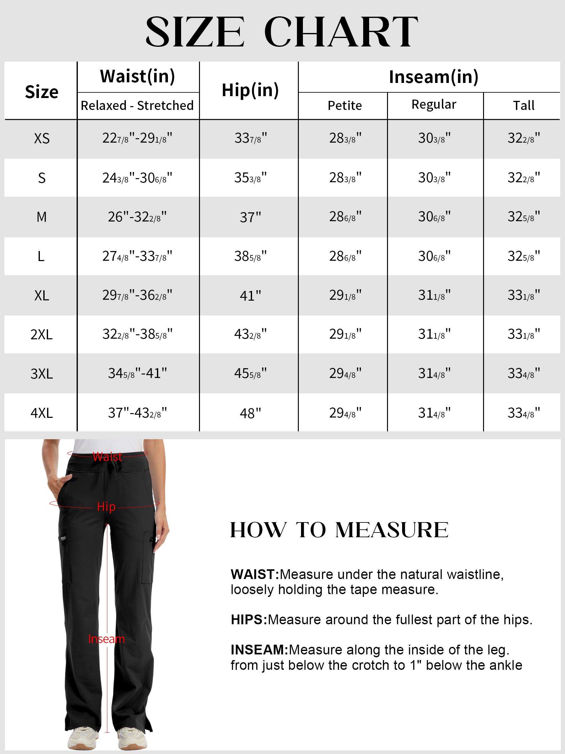 Kecols Yoga Scrub Pants Women High-Rise Straight Leg Uniform Cargo Bottom with Yoga Waistband,5 Pockets&4-Way Stretch SpringStatements