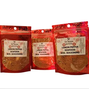 ER'Thang Good Lemon Pepper Seafood Boil Seasoning 6oz. Affordable, Tasty,  Spicy