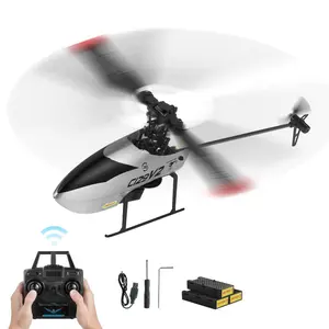 VEVOR RC Helicopter, 2.4GHz Single Propeller Remote Control Helicopter with Gyro, 4-Channel RC Airplane for Beginner, 39 Min Flight Time, One-Key Takeoff/Landing, Toys for Kids Ages 8 and up