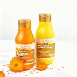 Menta Hair Natural Clarifying Shampoo & Acondicionador Adarante for Healthy Hair Care 550 ML Shampoo y Tratamiento Aclarante Natural