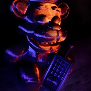 Fredbear Plushy 3d Print 1ft Tall, Five Nights At Freddy's