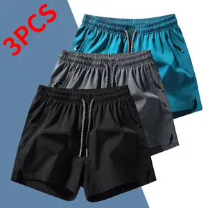 Men's Athletic Shorts Quick Dry Lightweight Breathable Running Gym Workout Shorts with Pockets, Short Length Summer Sports Shorts for Men, Fitness Training, Outdoor Exercise