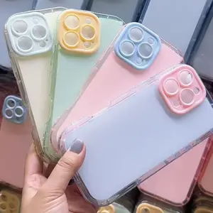 Cute Candy Aesthetic Phone Case for iPhone 16 15 14 13 12 Pro Max Plus, Soft TPU Hard Back Slim Thin Shockproof Protective Anti-Fall Cover, Cute Kawaii Design for Women Girls, Perfect Gift for Her