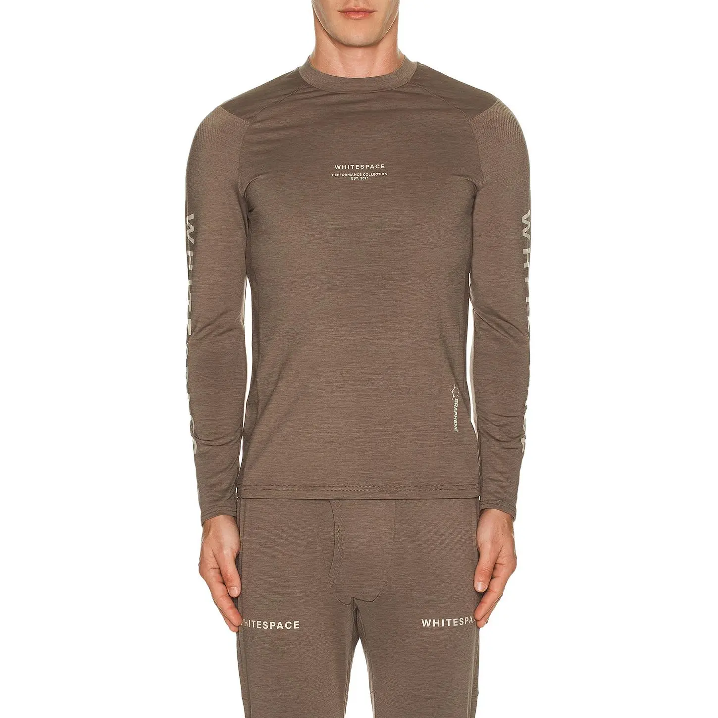 Whitespace Graphene Crew Neck T-Shirt in Falcon