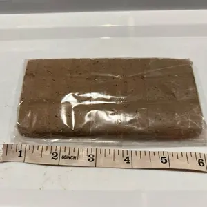 D- CRUJIDOS- Dubai Clay Premium Piece Made Out of Brown Clay and Terron humo. 6 inches long