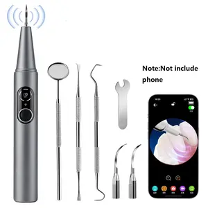 Visible Ultrasonic Tooth Cleaner, 5 Modes Real-Time Cleaning View Video Imaging, Home Oral Care Tool, Teeth Cleaning Device