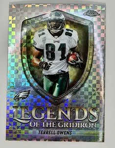 2025 Topps Chrome Legends of the Game #LOG-20 Terrell Owens X-Fractor