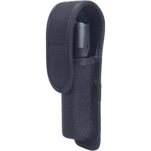 Molded Flashlight Flashlight Holster with Hidden Snap Flash Light Case for Duty Belt