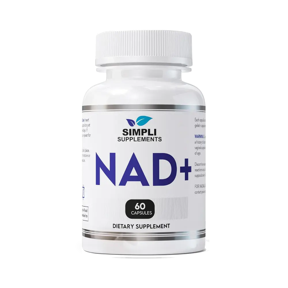 NAD Supplement for Anti-Aging and Cell Regeneration | NAD Booster 500mg Per Serving | NMN Supplement Alternative | Similar to Nicotinamide Riboside
