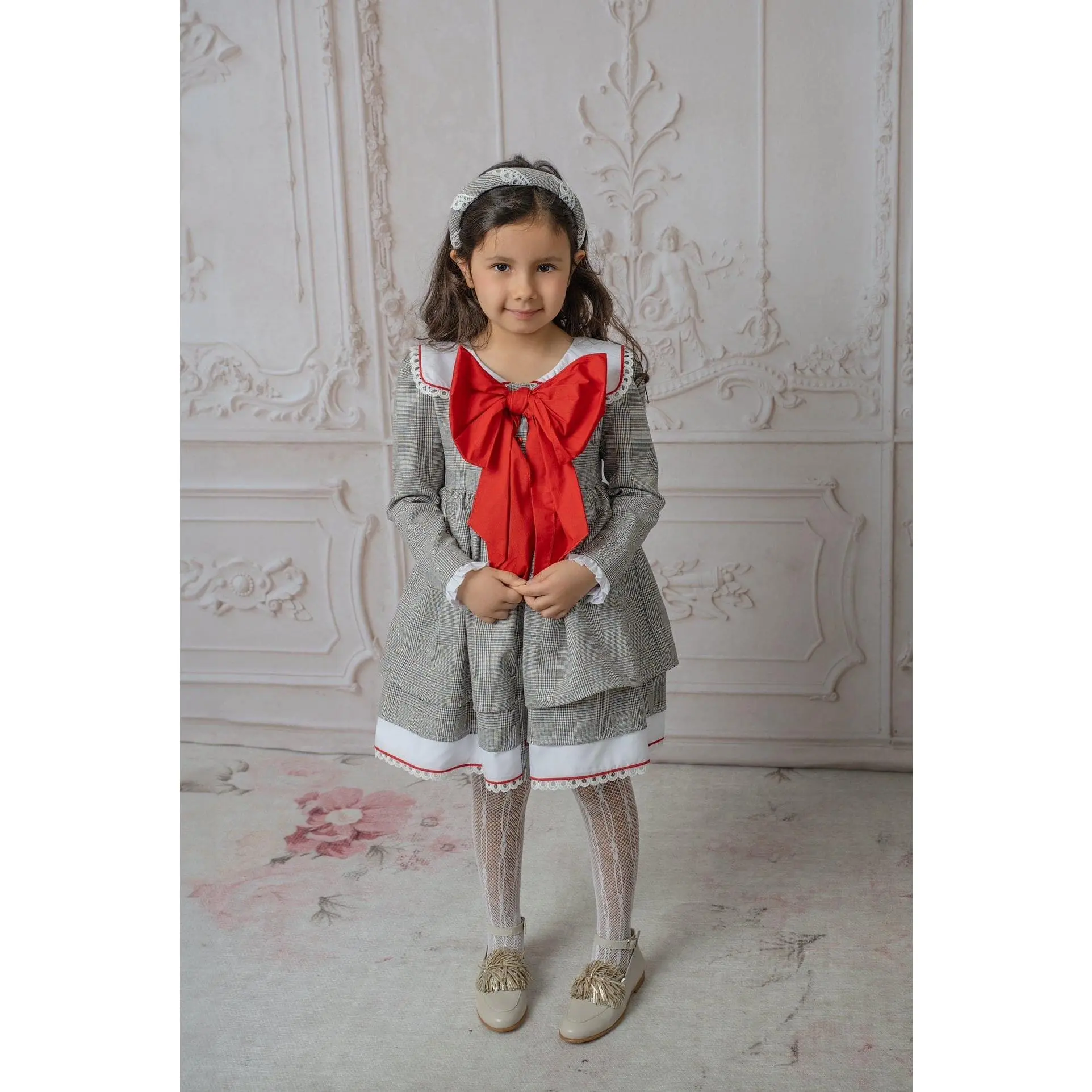 Georgina Tartan Print Headband