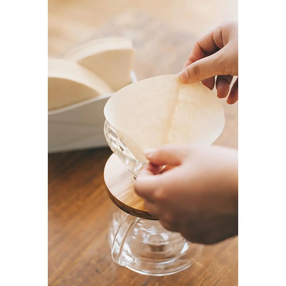 Hario V60 Paper Filters | Size 02 (1-4 Cups) or 03 (1-6 Cups) | Made in Japan