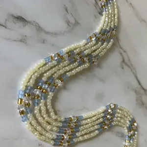 Clamshell Handmade Crystal Waist Bead