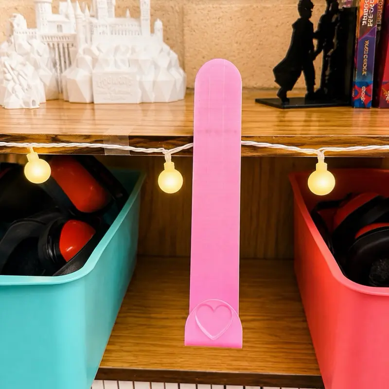 Classroom Shelf Book Holder – Adjustable Book Display
