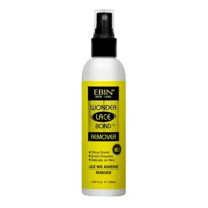 Wig Adhesive Remover Spray Original - 4.05 fl.oz./120ml Gently removes Wig Glue and Tape adhesives Quickly and Safely Gentle on Skin, with a Mist Pump and Nozzle Cap for Easy