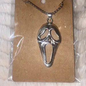 New Ghost Face horror movie killer necklace