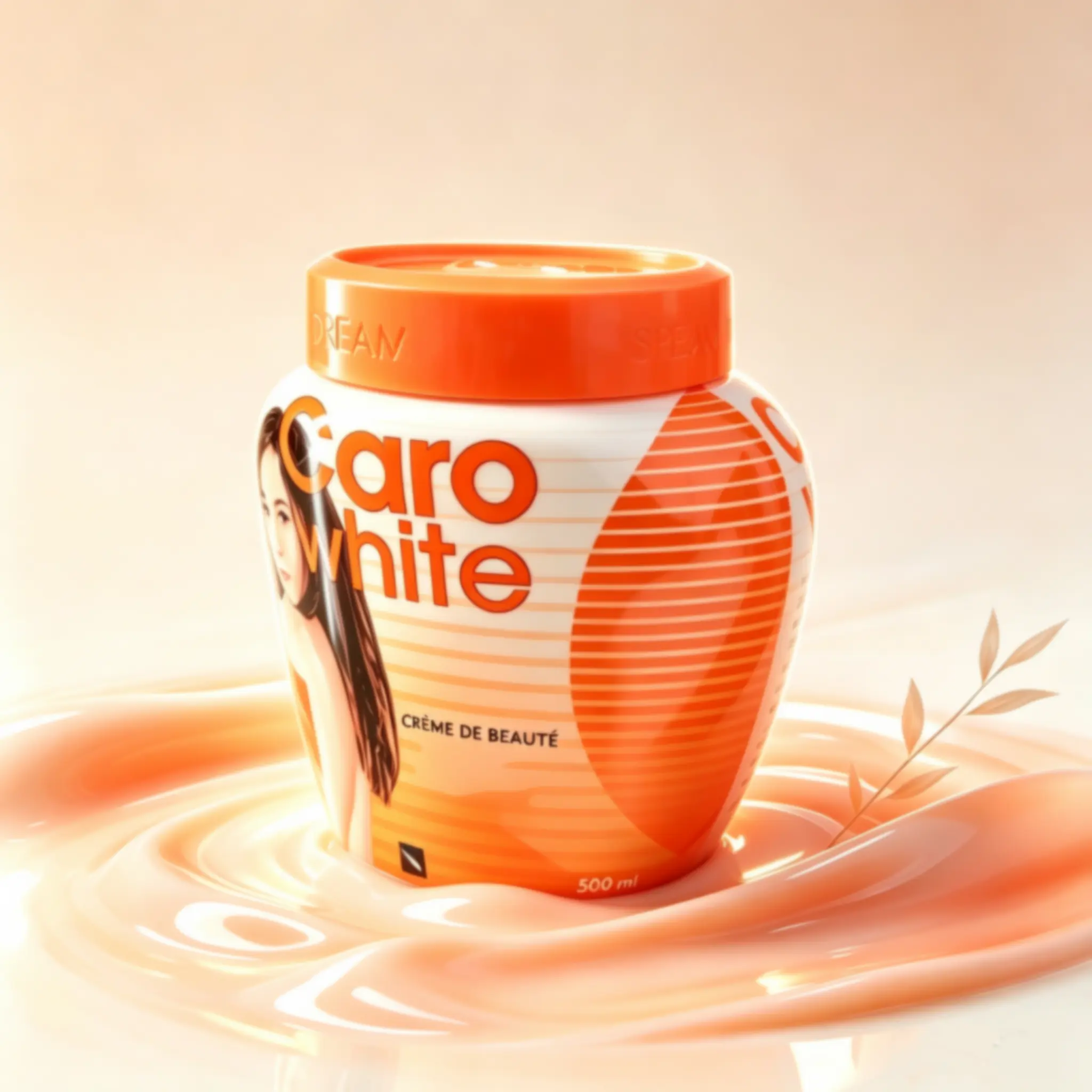 Caro Beauty Body Cream 500ml, Nourishing Skin Care for Radiant, Even‑Toned Looking Glow