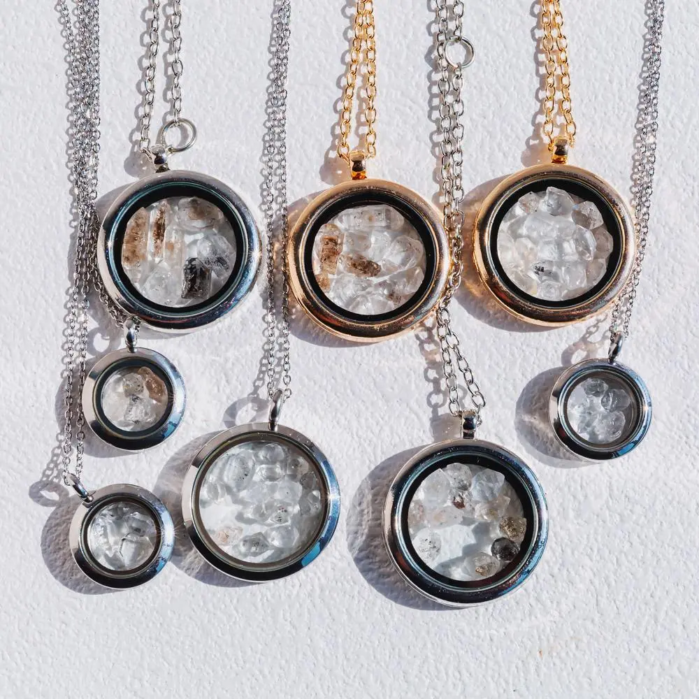 Alloy Glass Phase Box Knob/Magnetic Pendant