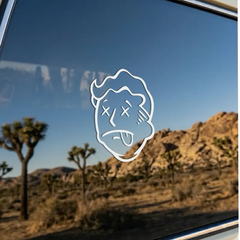 Fallout Vault Boy Decal - Durable Vinyl Sticker - Fits Cars, Trucks, Motorcycles, Laptop, Toolbox - 5in