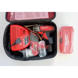 Milwaukee M12 Cordless Screwdriver w/ Bits & WorkLight (EURO CHARGER) 2482-259B
