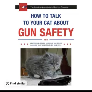 USED-How to Talk to Your Cat about Gun Safety: And Abstinence, Drugs, Satanism, and Other Dangers That Threaten Their Nine Lives by Auburn, Zachary (Paperback)