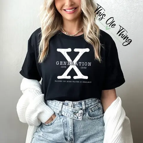 Gen-X  T-Shirt Unisex Comfortable Cotton graphic tees
