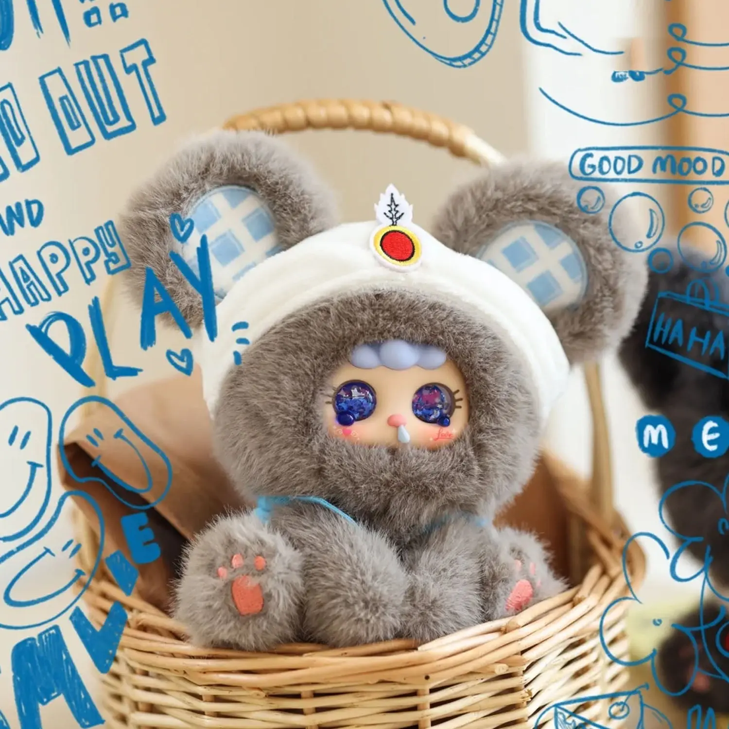 MIGO Fairy Tale Secret Plush Series Blind Box - Blind Bag Collectible, Collectible Mystery Pack Figurine Toy with Secret Edition Probability, Designer Toy for Collectors, Blind Pack, Designer Toys