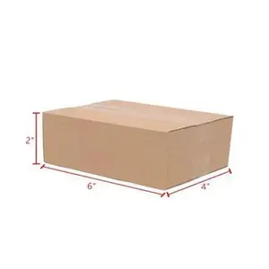 100 6x4x2 Corrugated Box Packaging Shipping Packing Mailer Carton