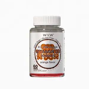 WXW Vitamin D3 + B12 (orange) 60 Vegetarian Gummies